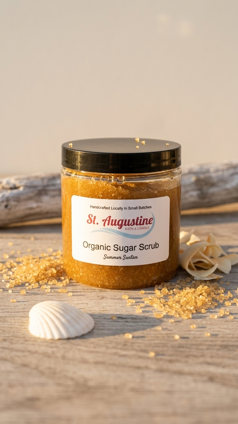 Natural Organic Sugar Scrub