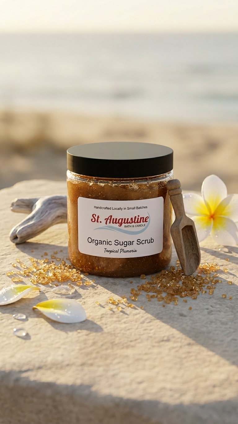 Natural Organic Sugar Scrub
