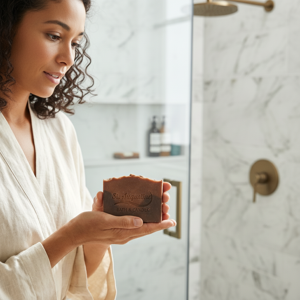 Pumpkin Bourbon Delight Handcrafted Soap Bar [All Natural Fragrance]