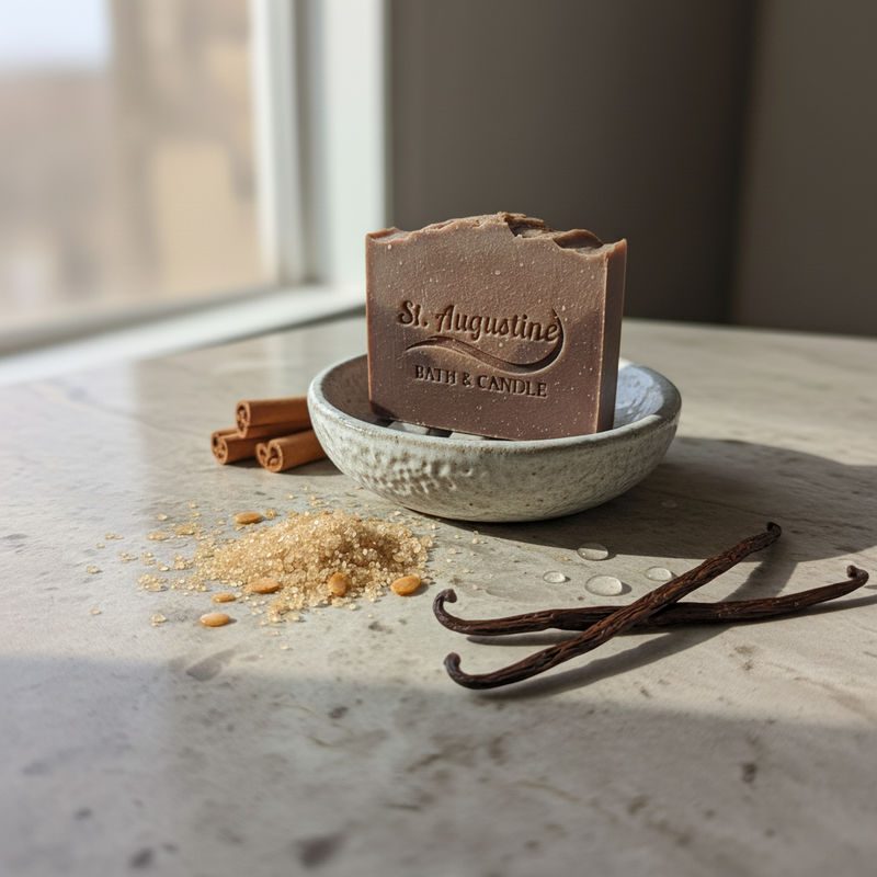 Pumpkin Bourbon Delight Handcrafted Soap Bar [All Natural Fragrance]