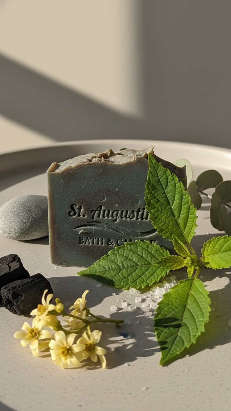 Old City Sandalwood & Patchouli Oil Handcrafted Soap Bar | Aromatic & Nourishing