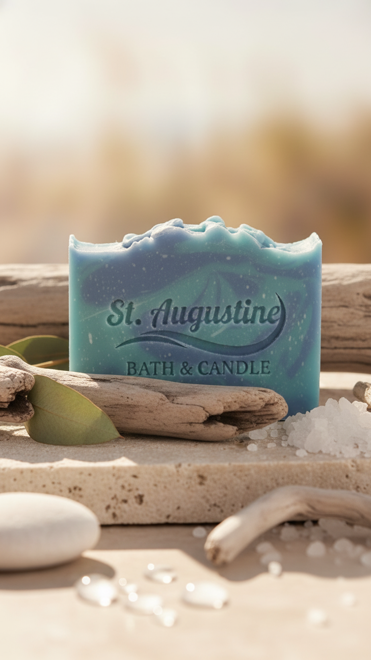 Seaside Serenity Handcrafted Soap Bar [All Natural Fragrance Blend]