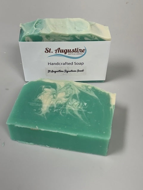 St. Augustine Signature Scent Handcrafted Soap Bar [All-Natural Fragrance]