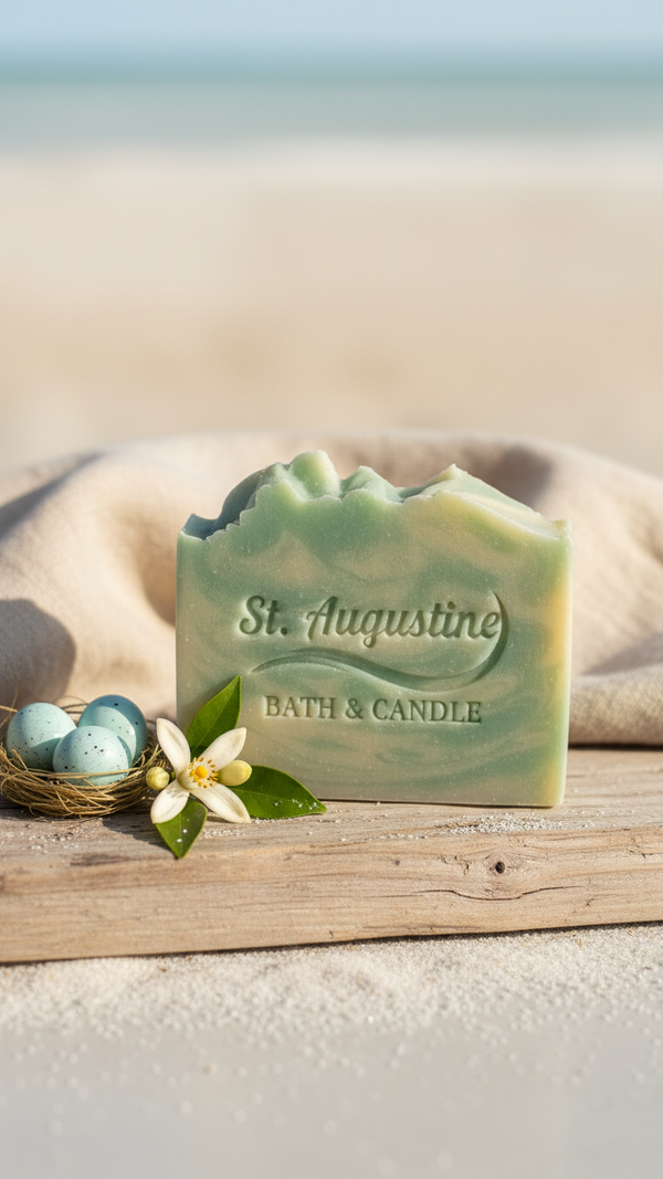 St. Augustine Signature Scent Handcrafted Soap Bar [All-Natural Fragrance]