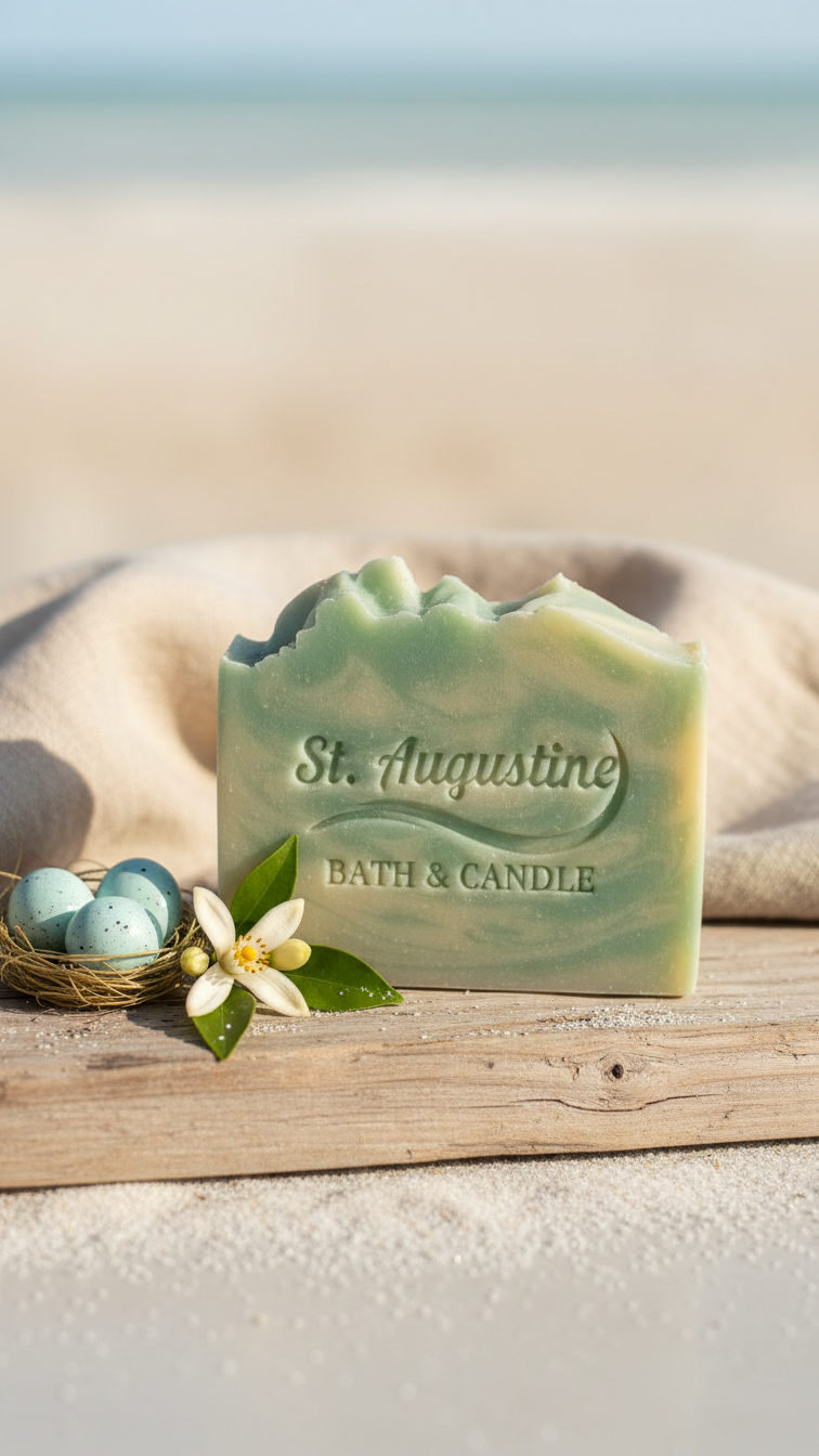 St. Augustine Signature Scent Handcrafted Soap Bar [All-Natural Fragrance]