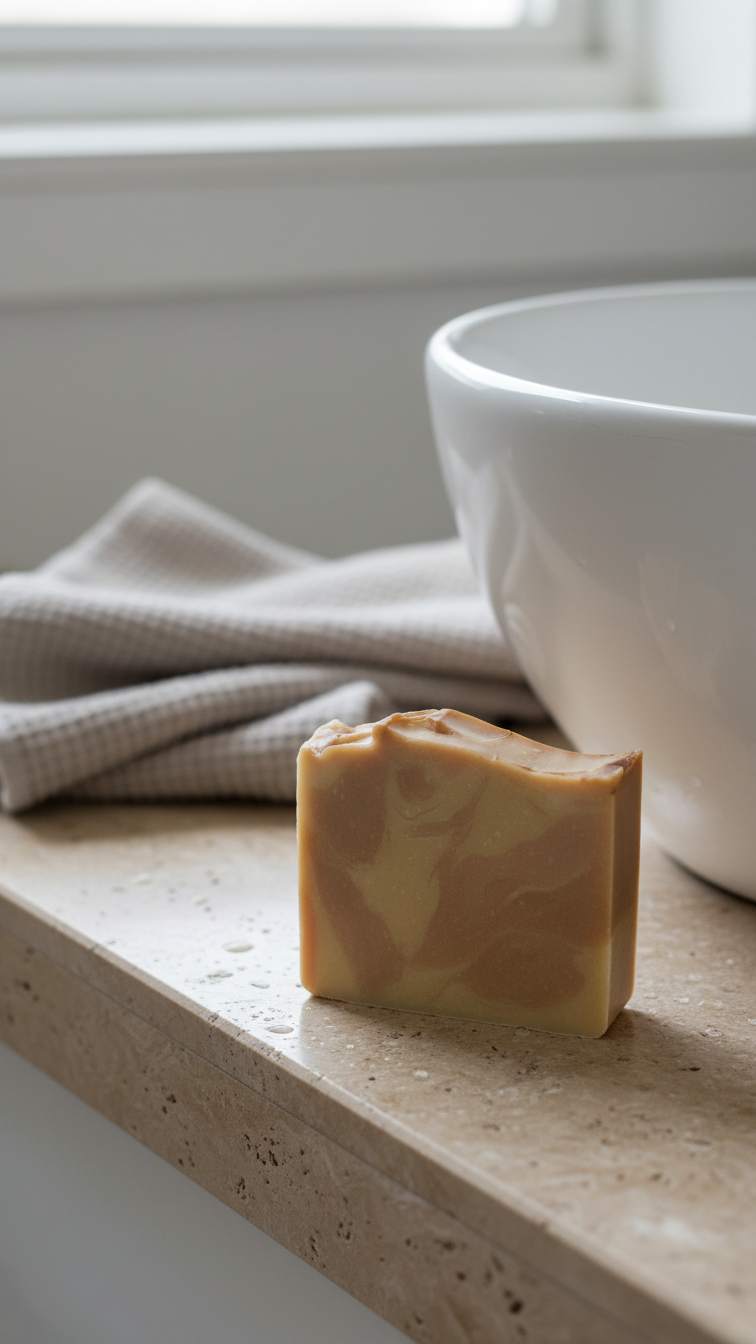 Snowberry Handcrafted Soap Bar [All Natural Fragrance Blend]