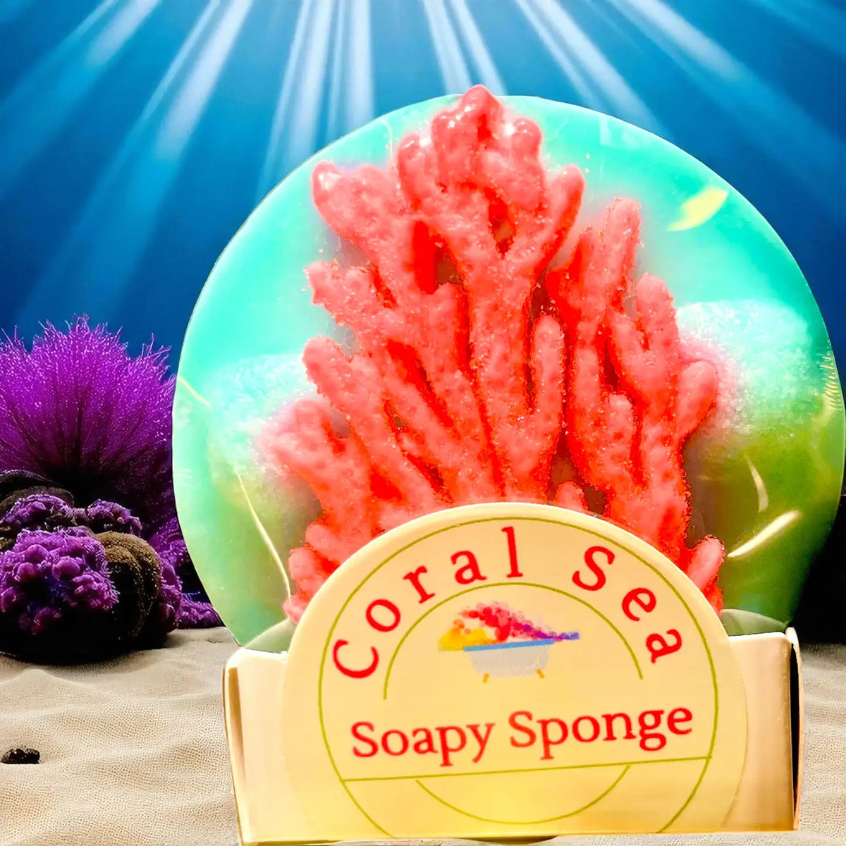 Soapy Sponge - A 2-in-1 Hydrating Lather Sponge | Smell Amazing