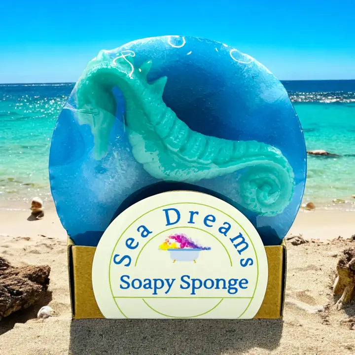 Soapy Sponge - A 2-in-1 Hydrating Lather Sponge | Smell Amazing