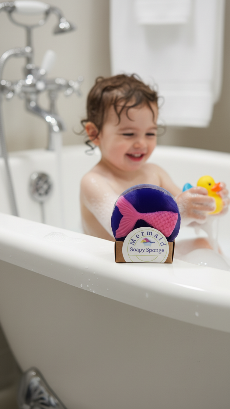 Soapy Sponge - A 2-in-1 Hydrating Lather Sponge | Smell Amazing