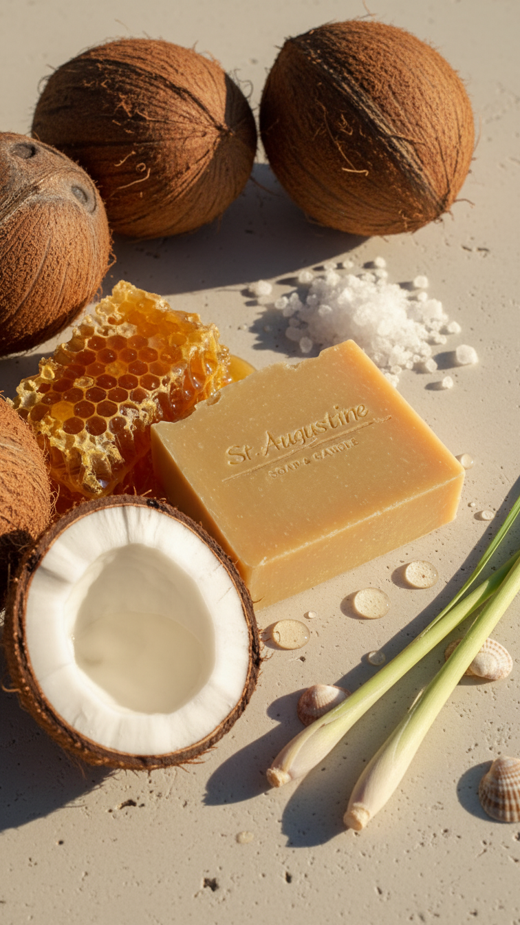 Suncoast Dew Handcrafted Soap Bar [Essential Oil]