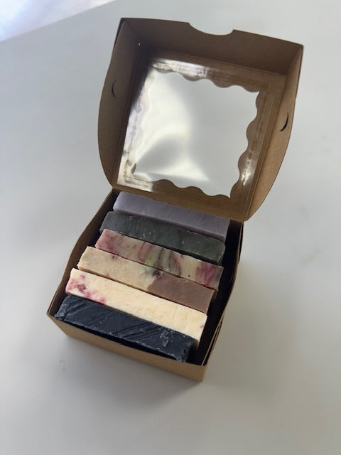 Handcrafted Soap Bar Travel/Sample Box