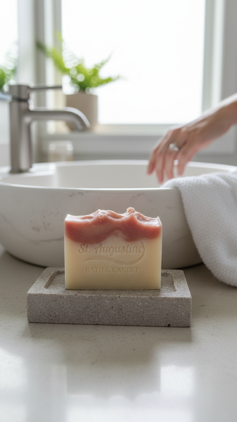 Tropical Plumeria Handcrafted Soap Bar [Essential Oil]