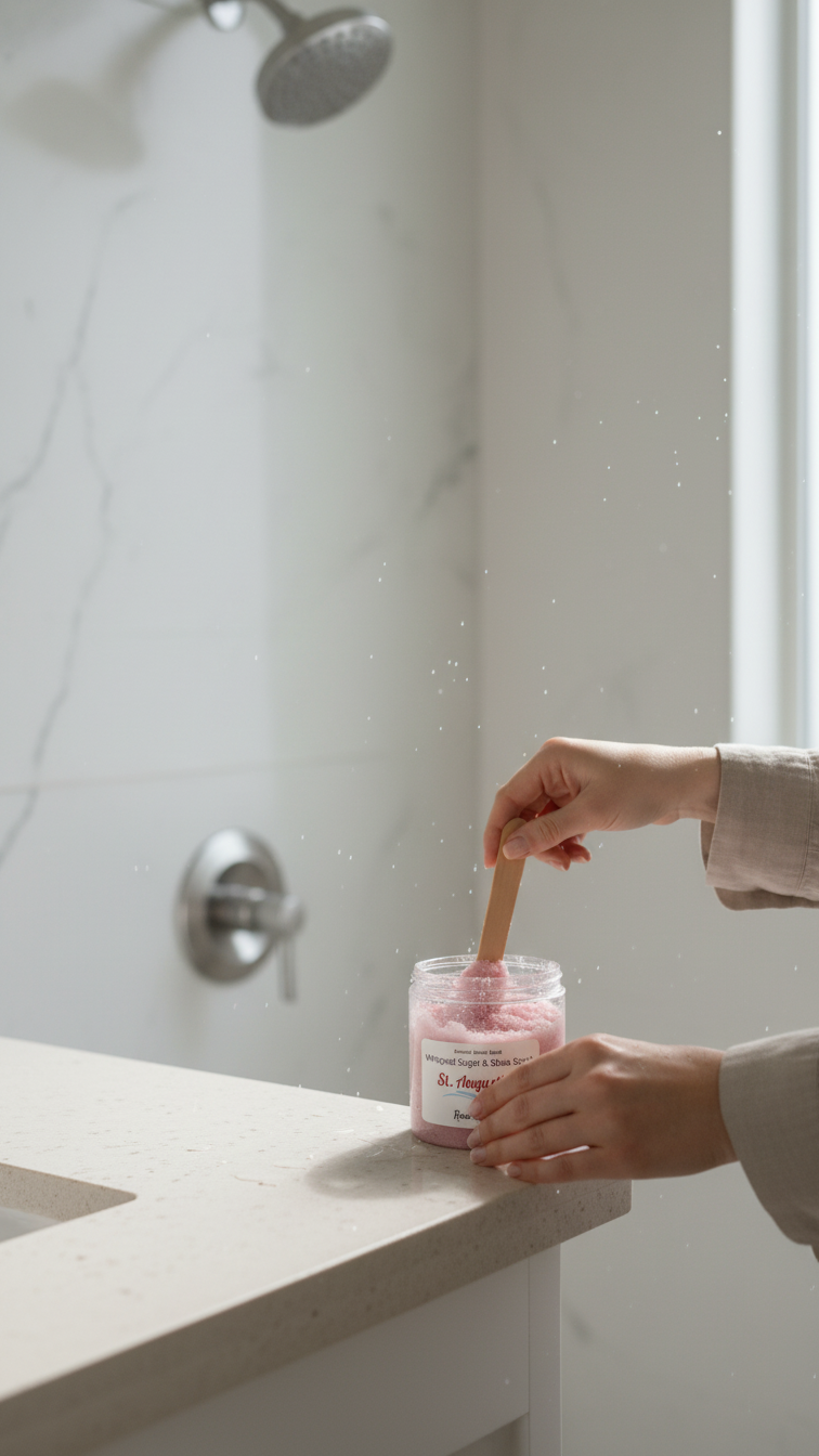Whipped Organic Sugar & Shea Scrub | Natural, Small Batch