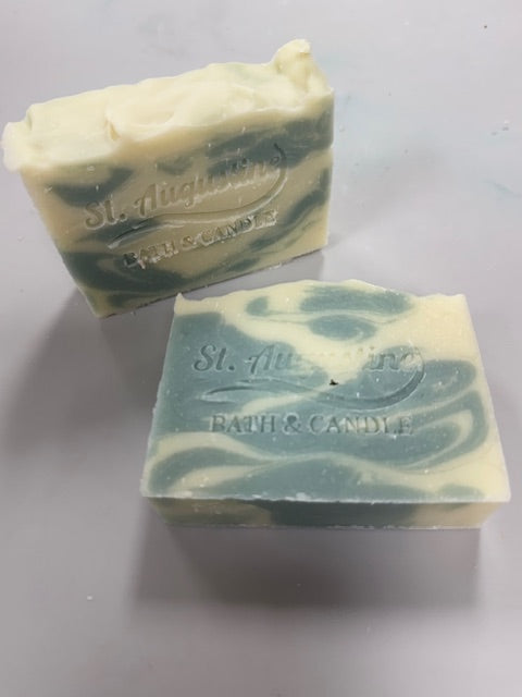 White Christmas Handcrafted Soap Bar [All Natural Fragrance Blend]