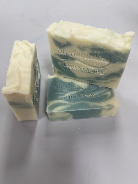 White Christmas Handcrafted Soap Bar [All Natural Fragrance Blend]