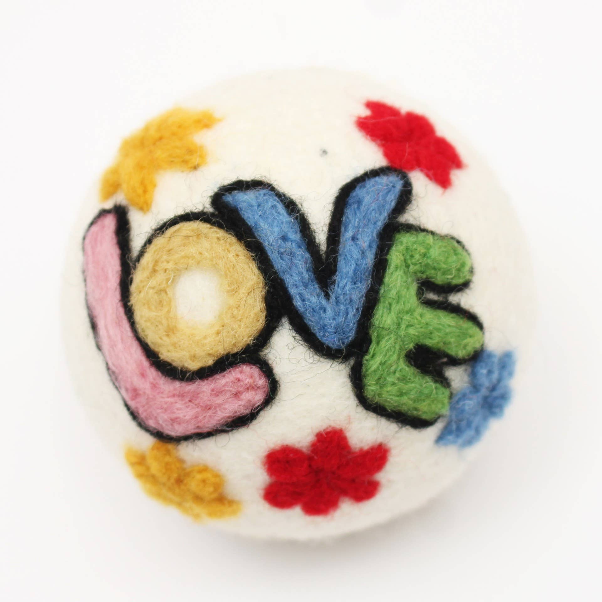 Wool Dryer Balls - Colorful Love
