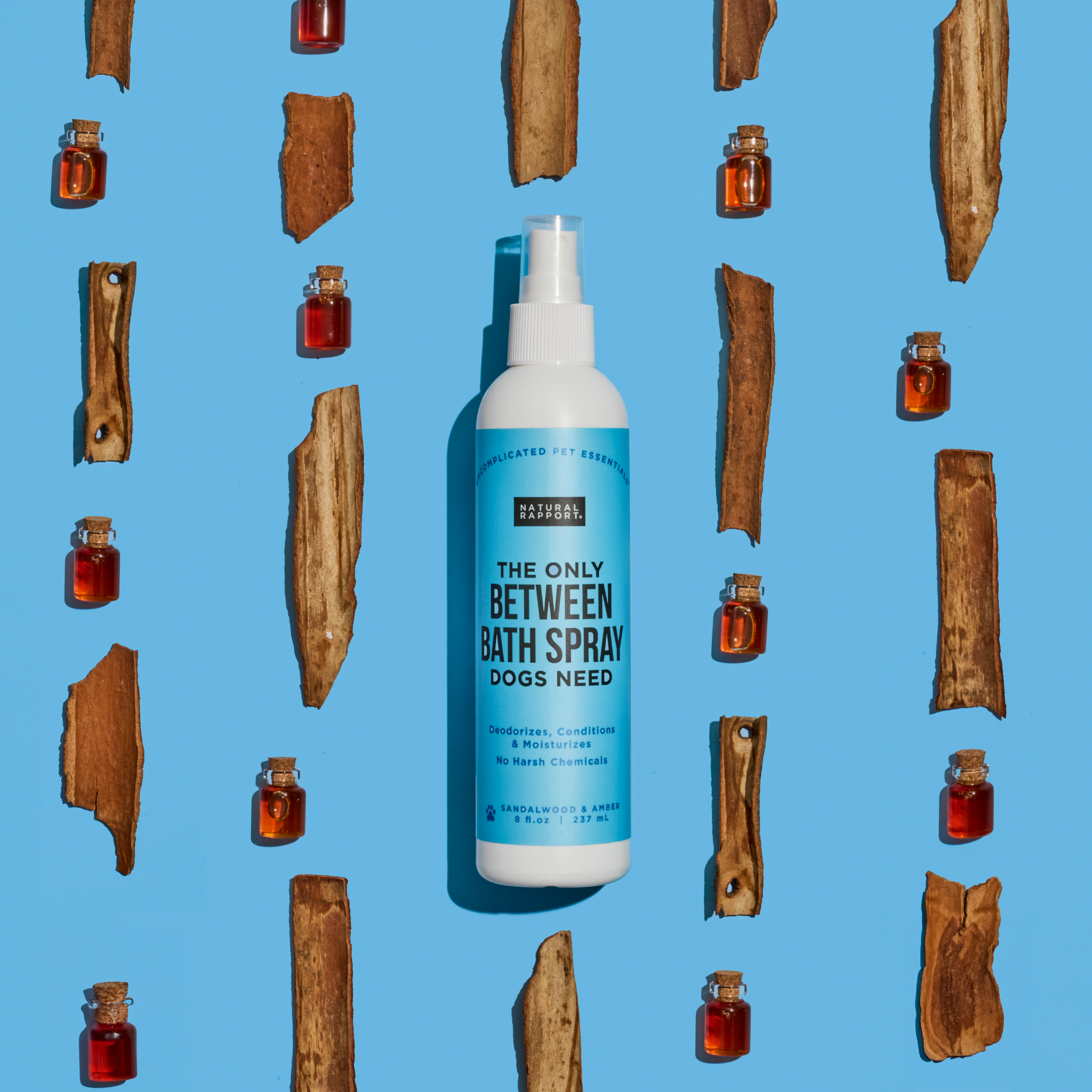 The Only Between Bath Spray Dogs Need - Amber & Sandalwood