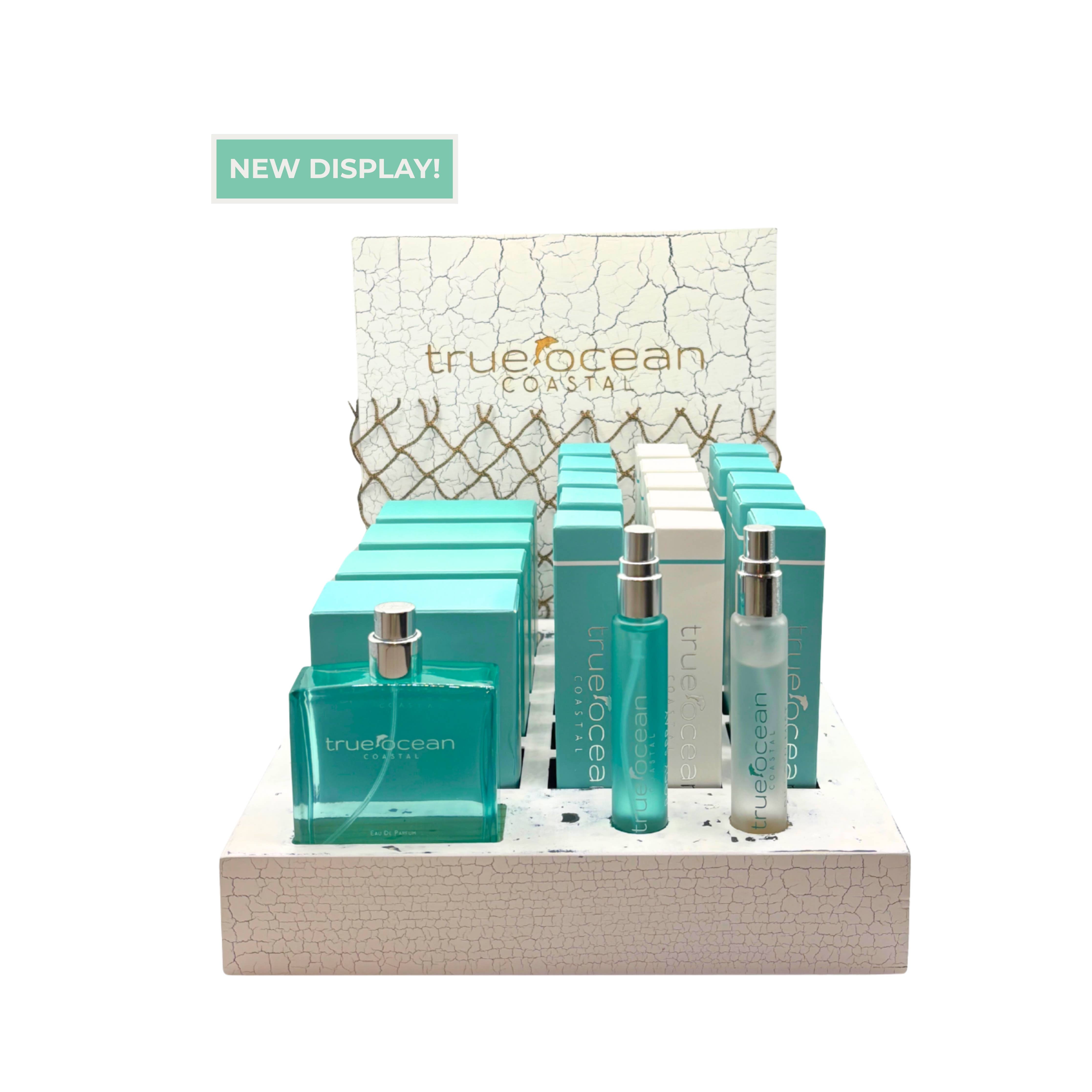 Display for Eau de Parfum + Pocket Mists
