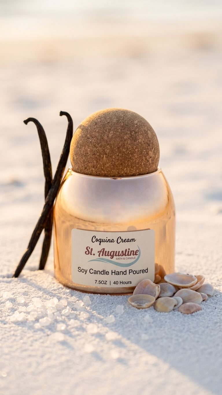 Aesthetic Candle Jar | Cork Lids  7OZ