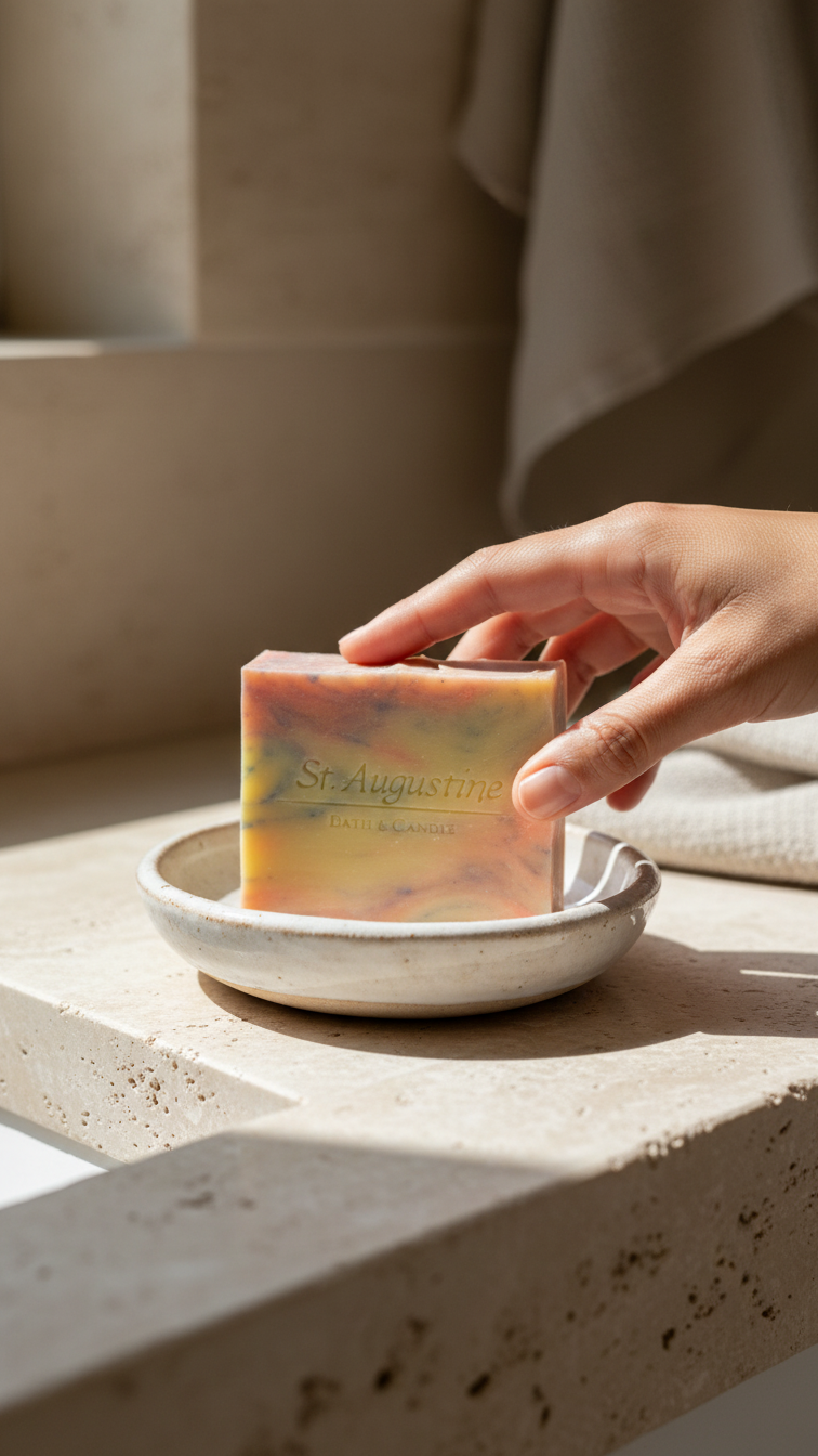 Aloe Zing Handcrafted Soap Bar [Essential Oil Blend]