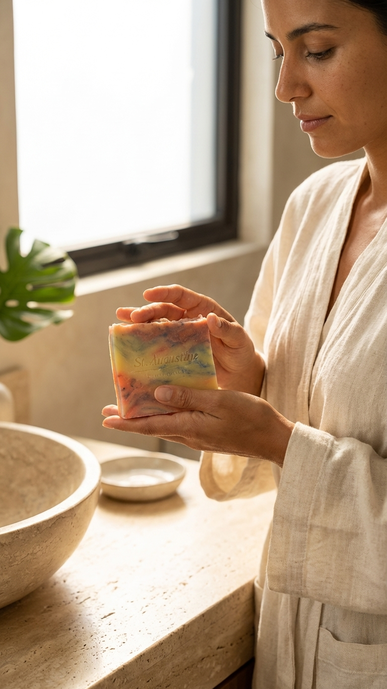 Aloe Zing Handcrafted Soap Bar [Essential Oil Blend]