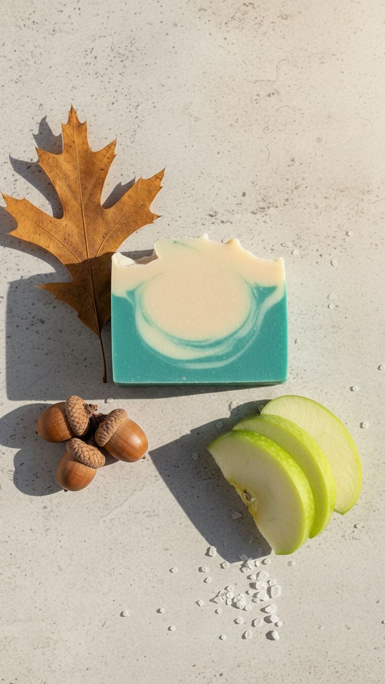 Apple & Acorn Handcrafted Soap Bar [All Natural Fragrance Blend]