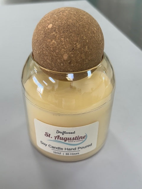 Aesthetic Candle Jar | Cork Lids  Large 11OZ