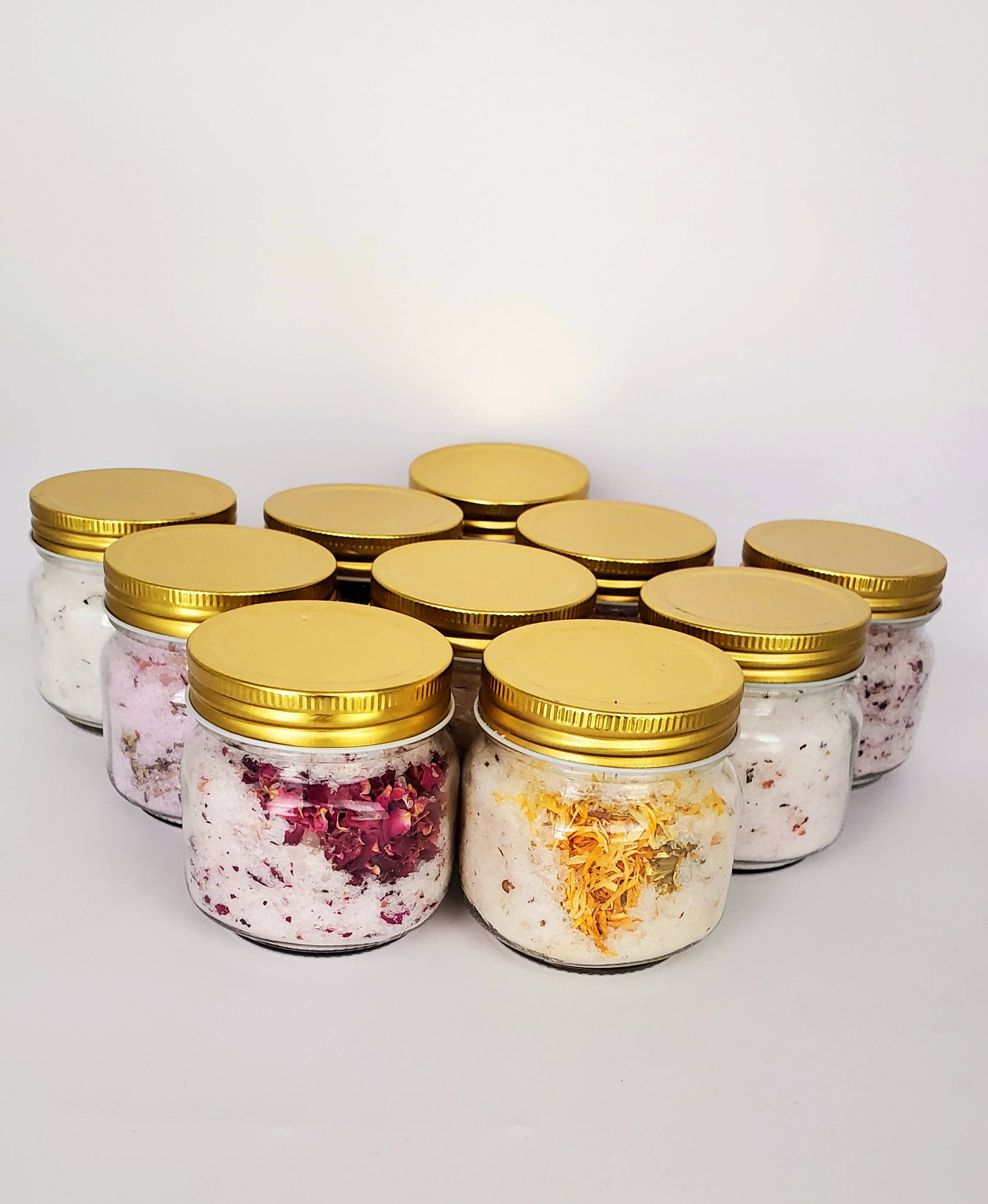 Botanical Bath Salt Soak Jar