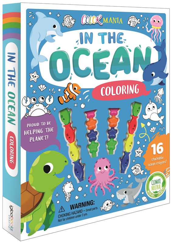 In The Ocean Coloring Set by IglooBooks