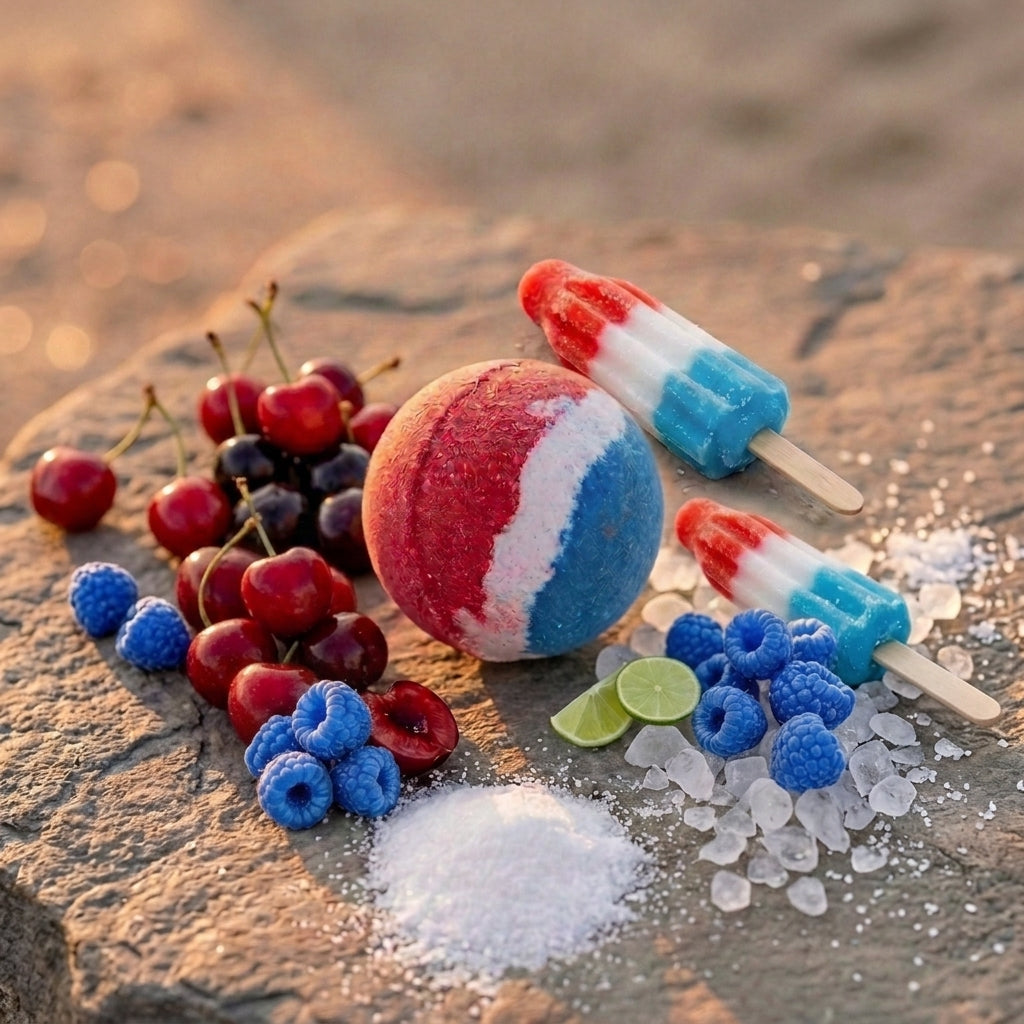 Artisan Handcrafted Large Round Bath Bombs - Multiple Colors and Scents
