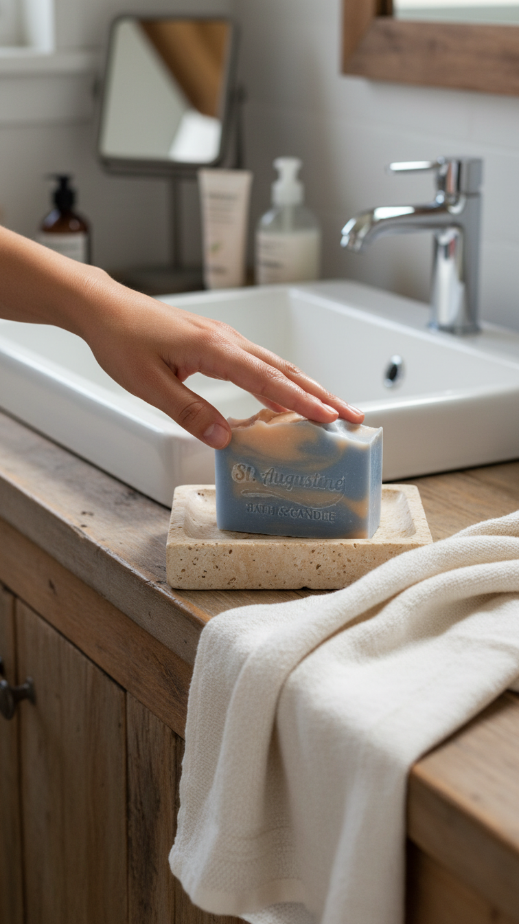 Blue Volcano Handcrafted Soap Bar [All Natural Fragrance]