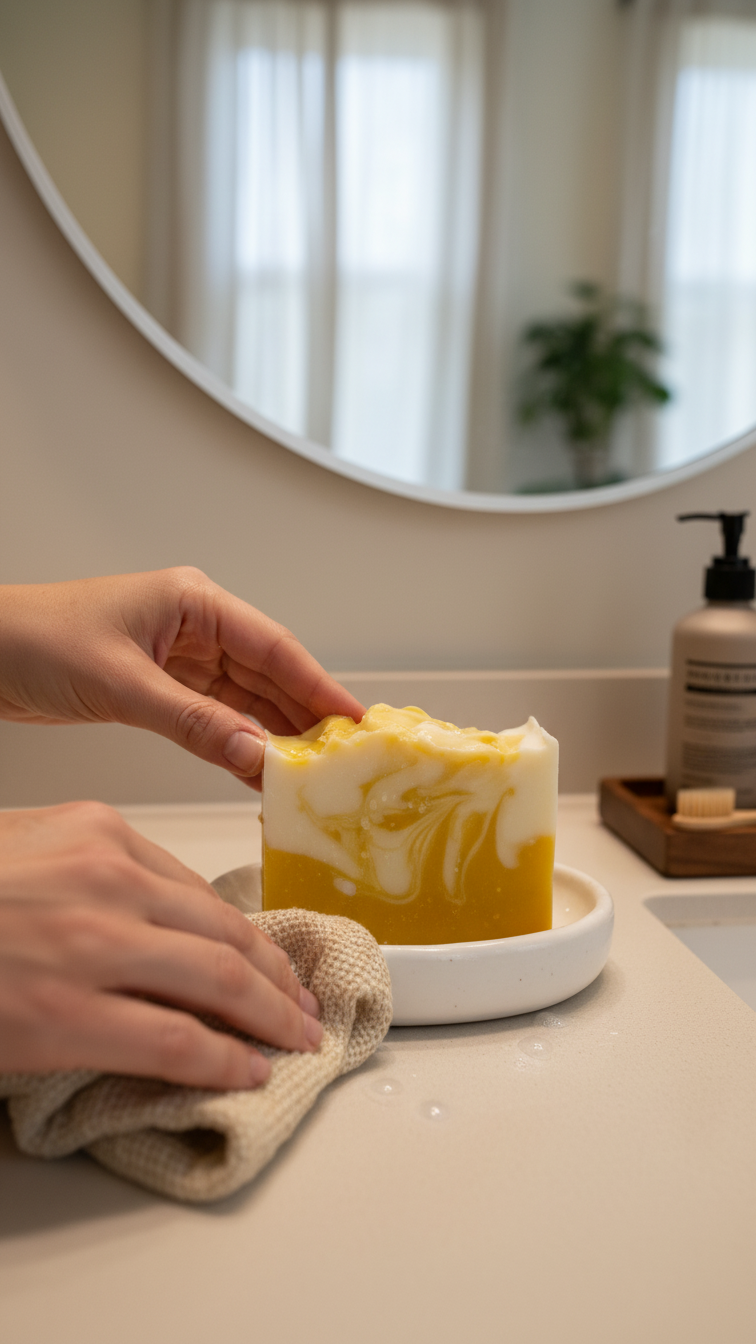 Buttered Popcorn Handcrafted Soap Bar [All Natural Fragrance]