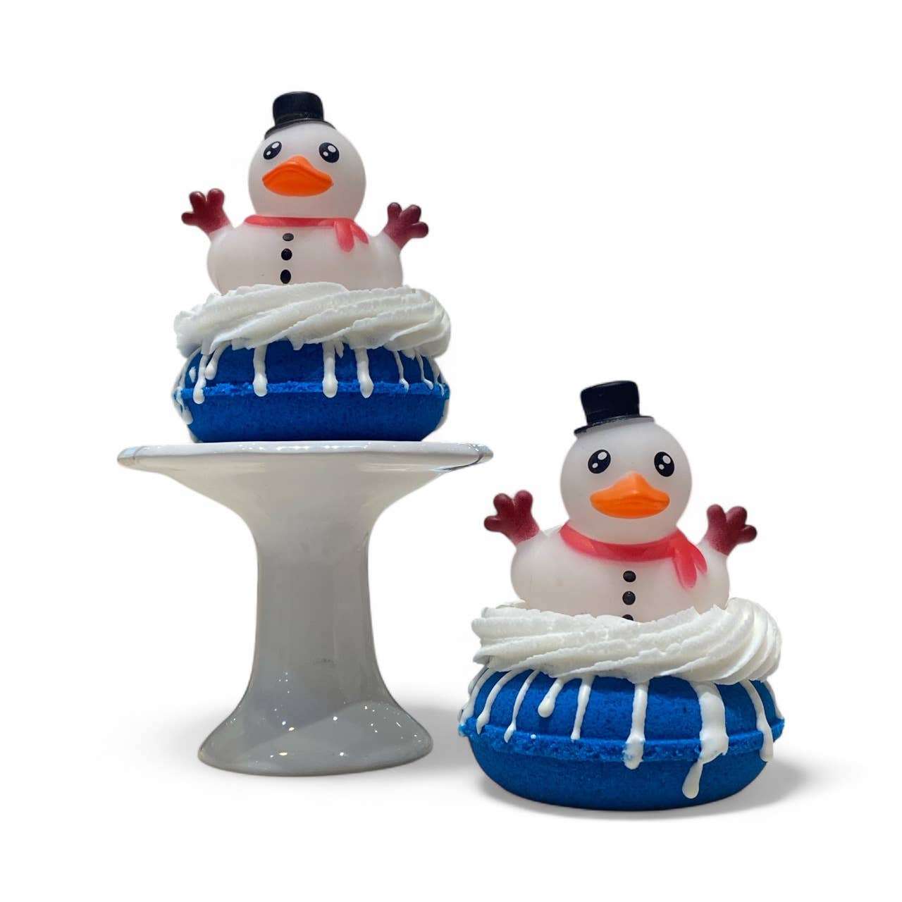 Snowman Duckie Donut Specialty Bath Bomb