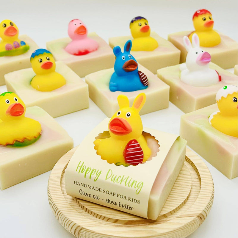 All-Natural Handmade Soap Bar for Kids with Toy