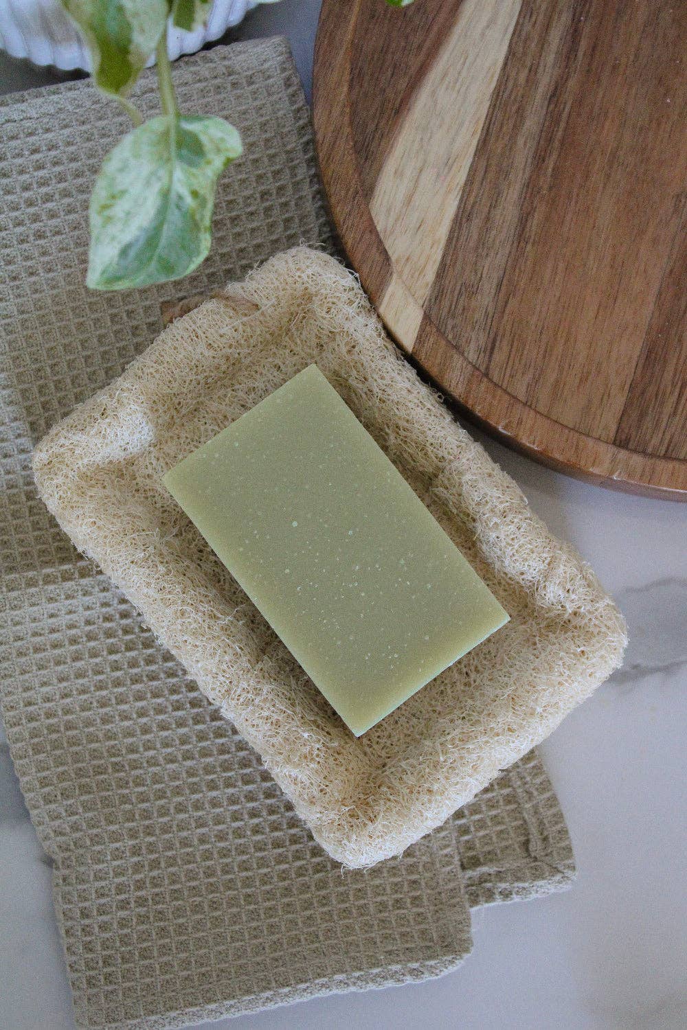 Natural Loofah Soap Dish