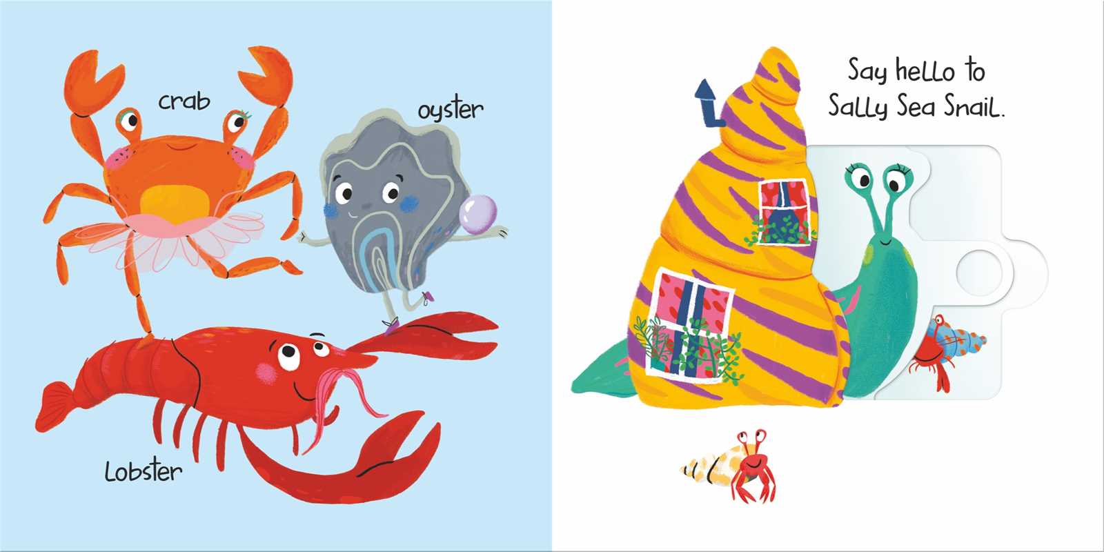 Slide and Peek - In The Ocean by Little Genius Books