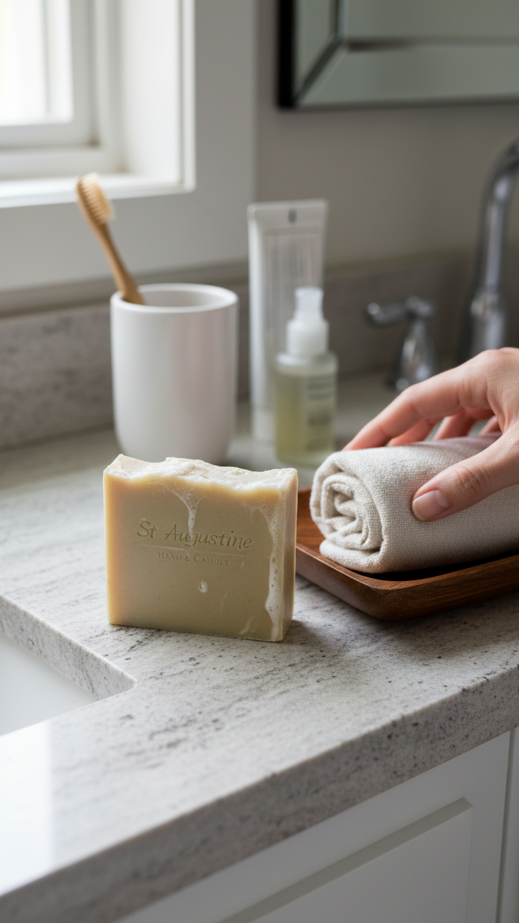 Citrus Surge [Eucalyptus Lime] Body, Beard & Hair Soap Bar