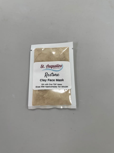 Clay Face Mask - Single Use