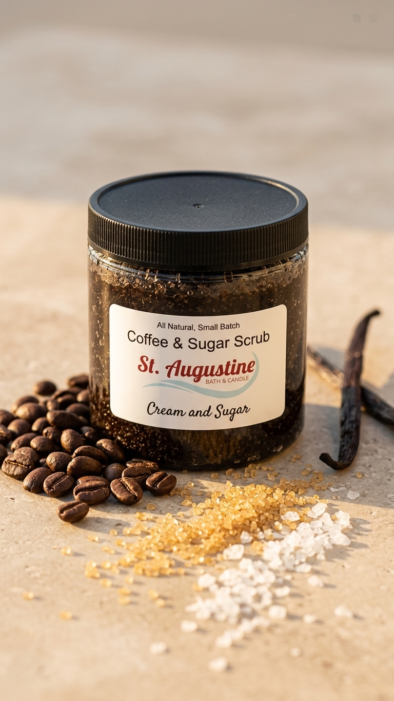 Coffee & Organic Sugar Scrub | Natural Exfoliation