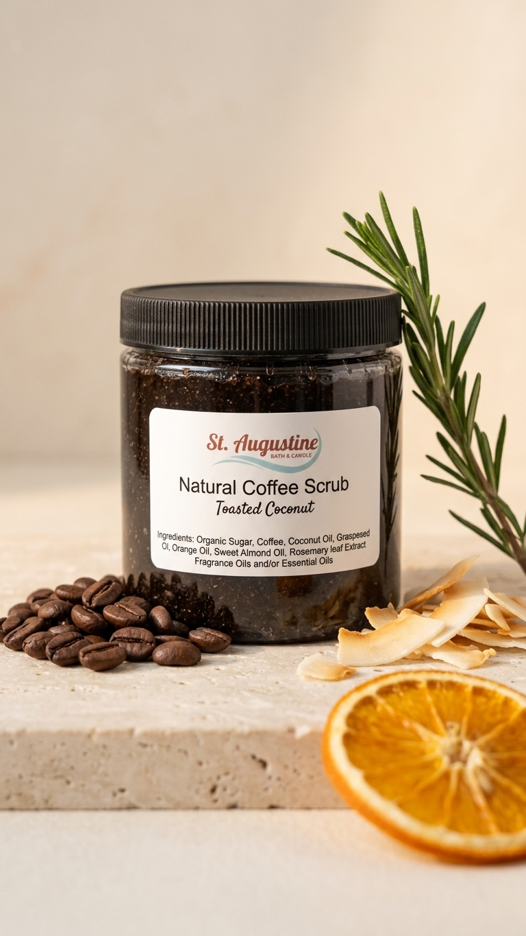 Coffee & Organic Sugar Scrub | Natural Exfoliation