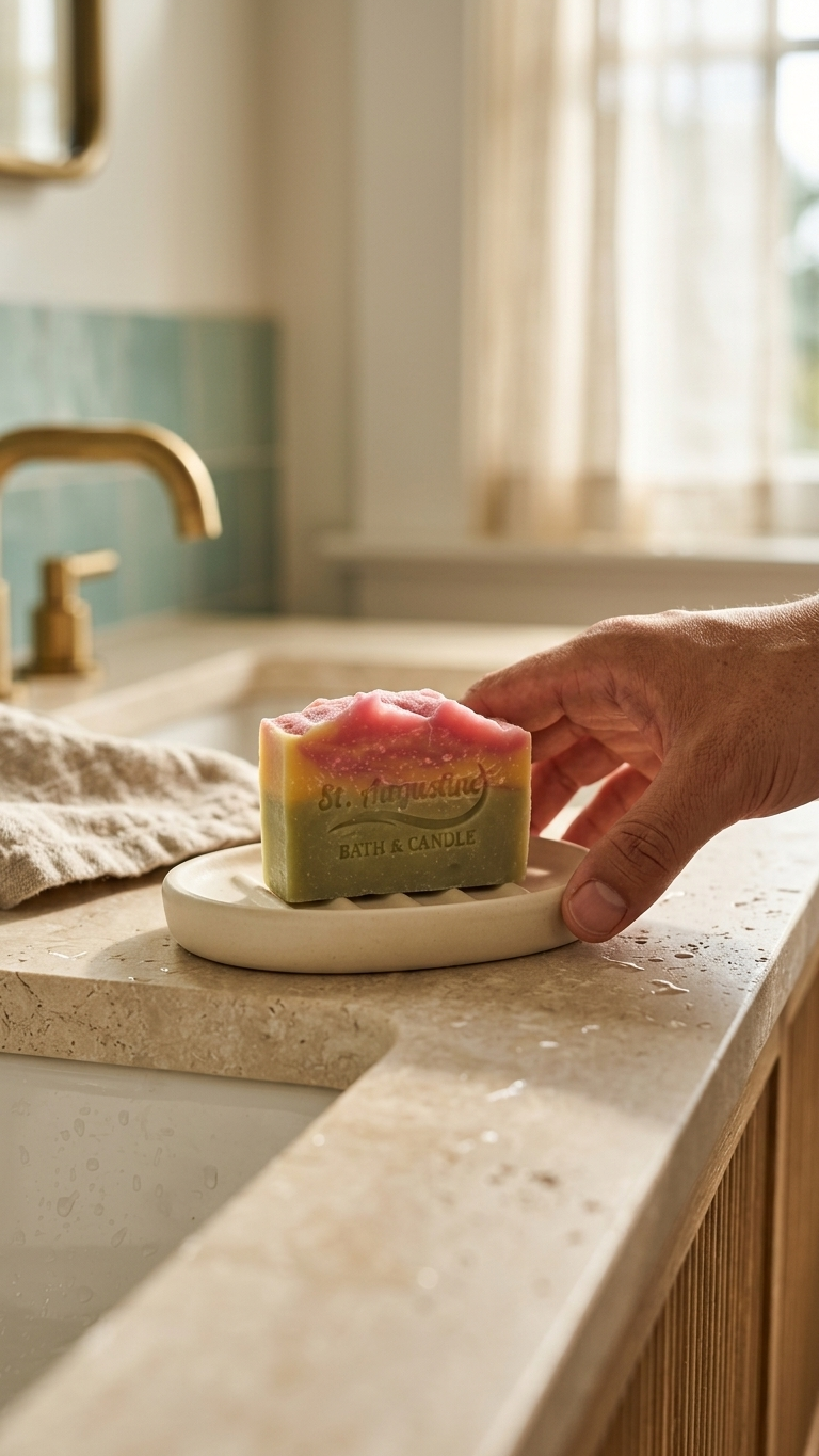 Coquina & Calm Handcrafted Soap Bar [Essential Oil Blend]