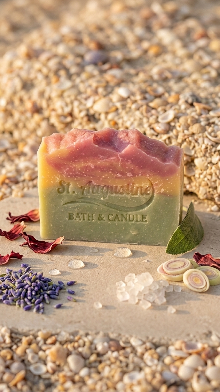Coquina & Calm Handcrafted Soap Bar [Essential Oil Blend]