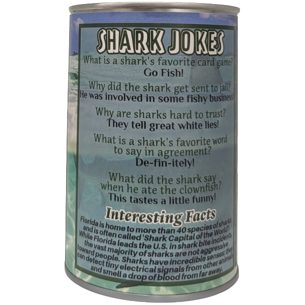 Florida Edition - Finley the Canned Shark - Shark Plush