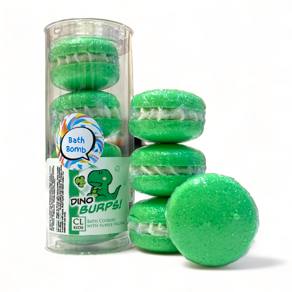 Bath Cookies - Dino Burps - Green