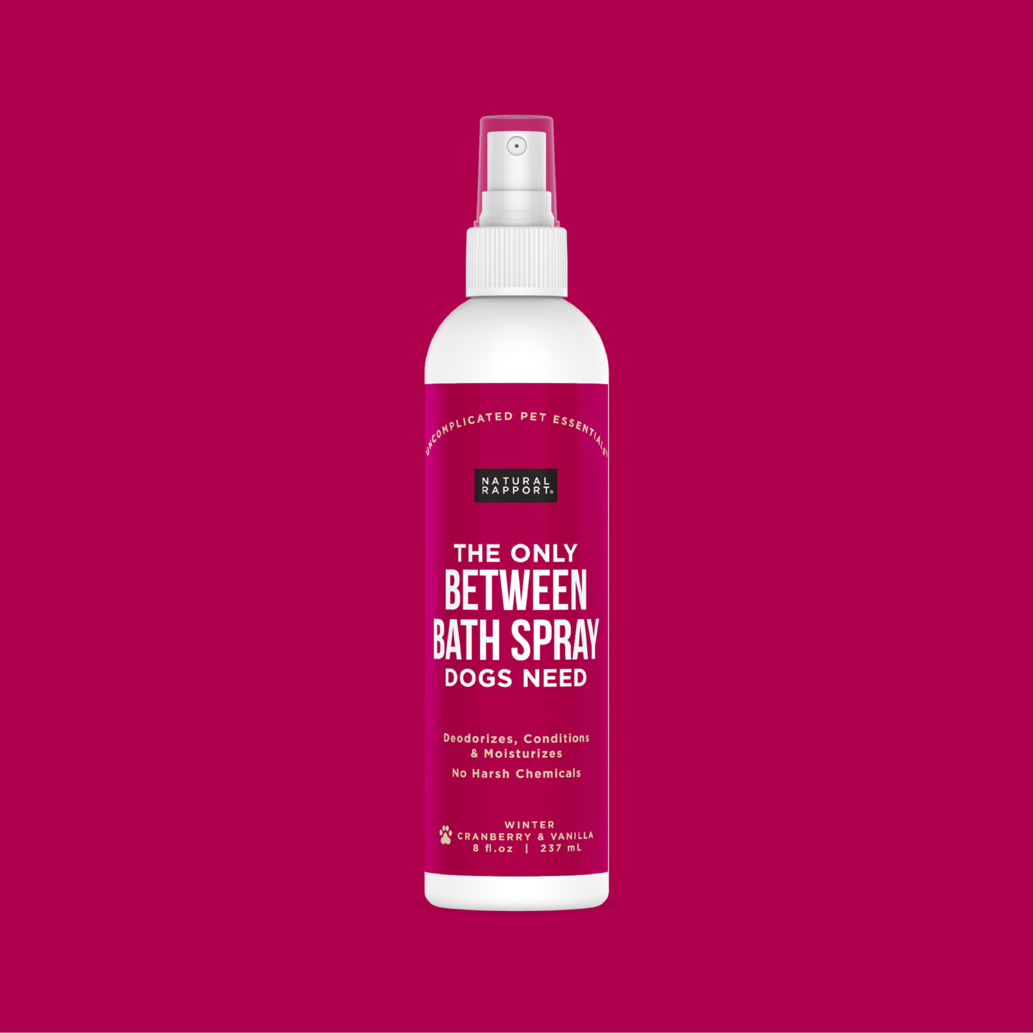 The Only Between Bath Spray Dogs Need - Cranberry & Vanilla