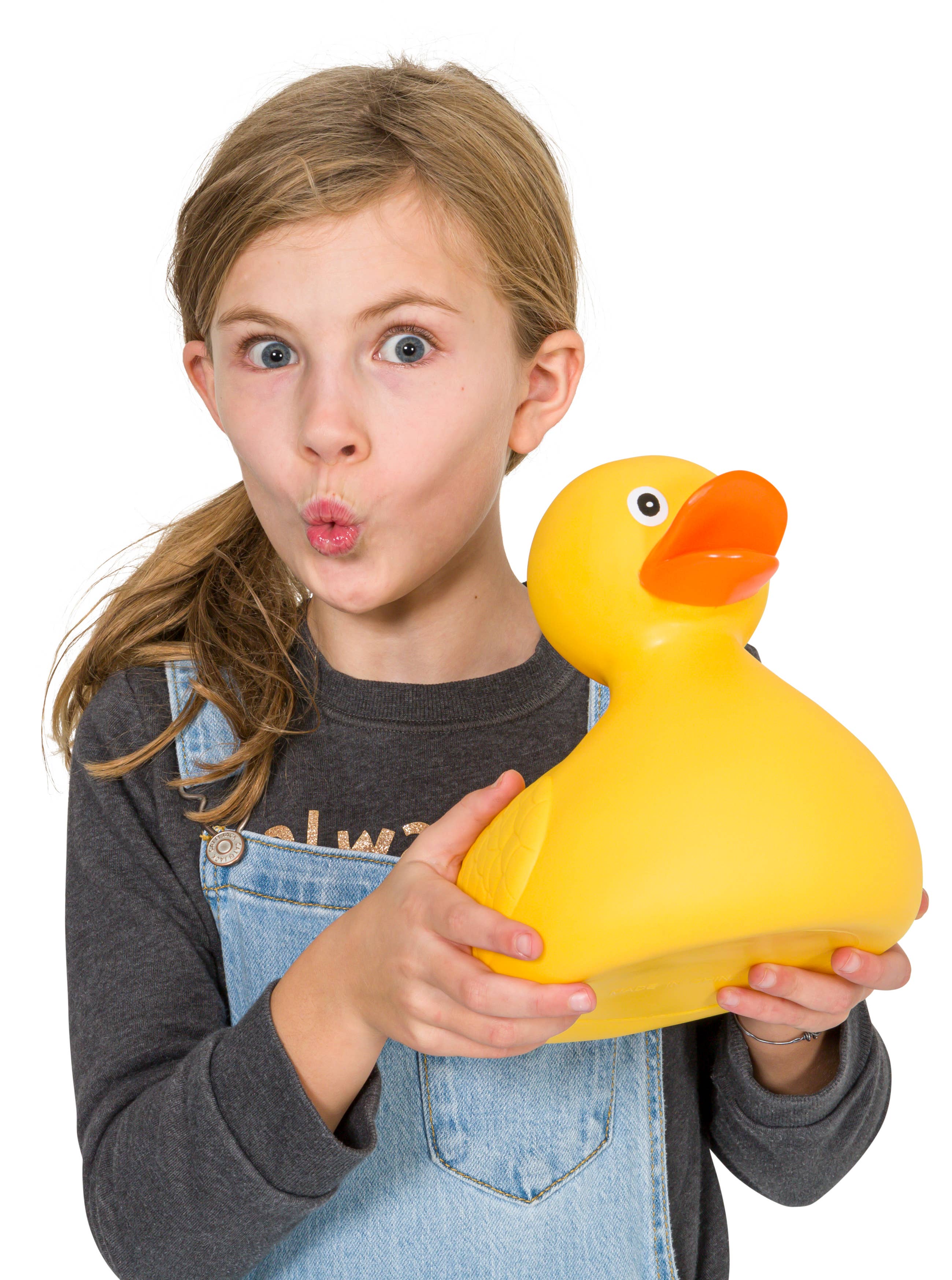 Tub Time - 8.5" Big Bath Duck, Pool, Bath Toy, Beach
