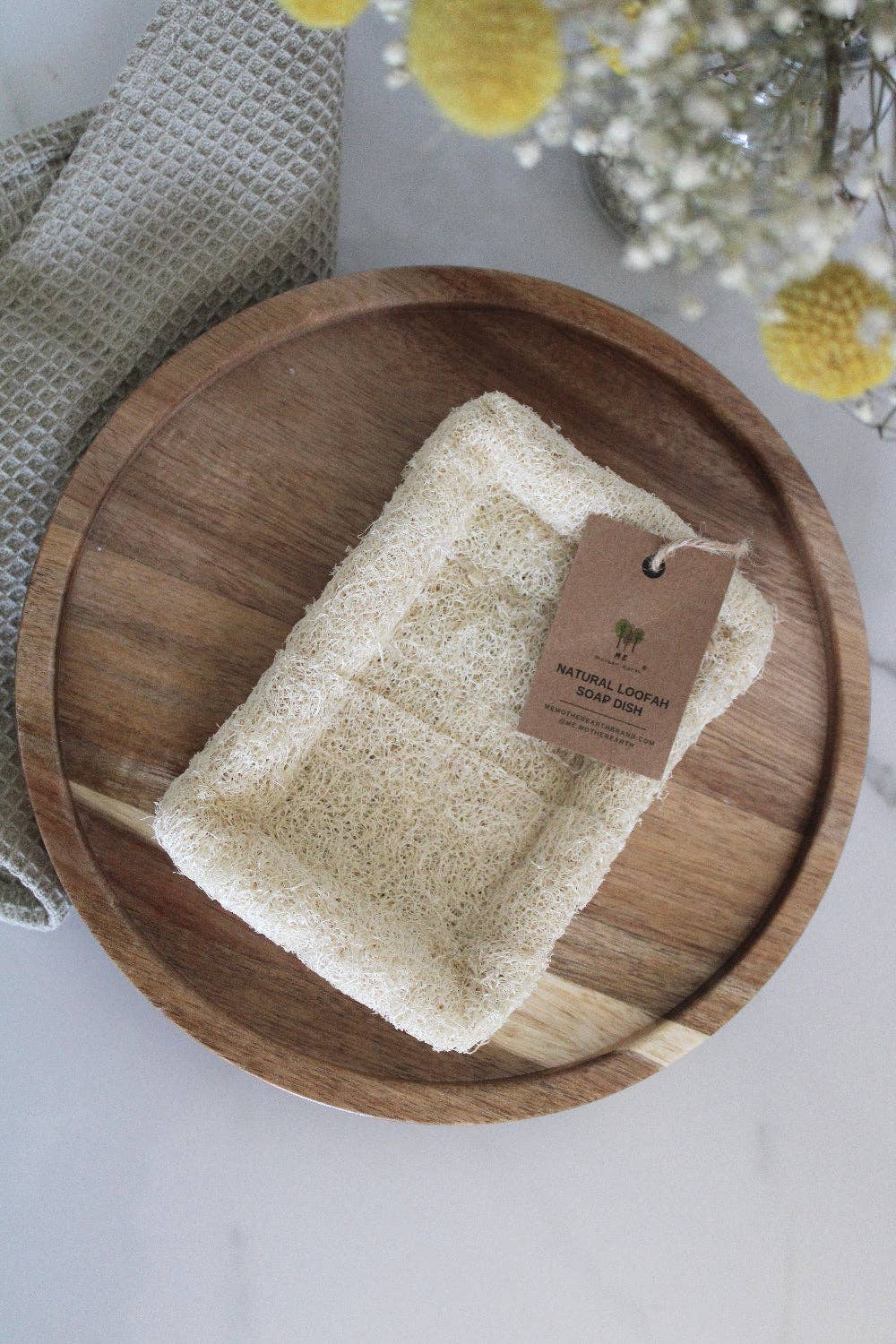 Natural Loofah Soap Dish