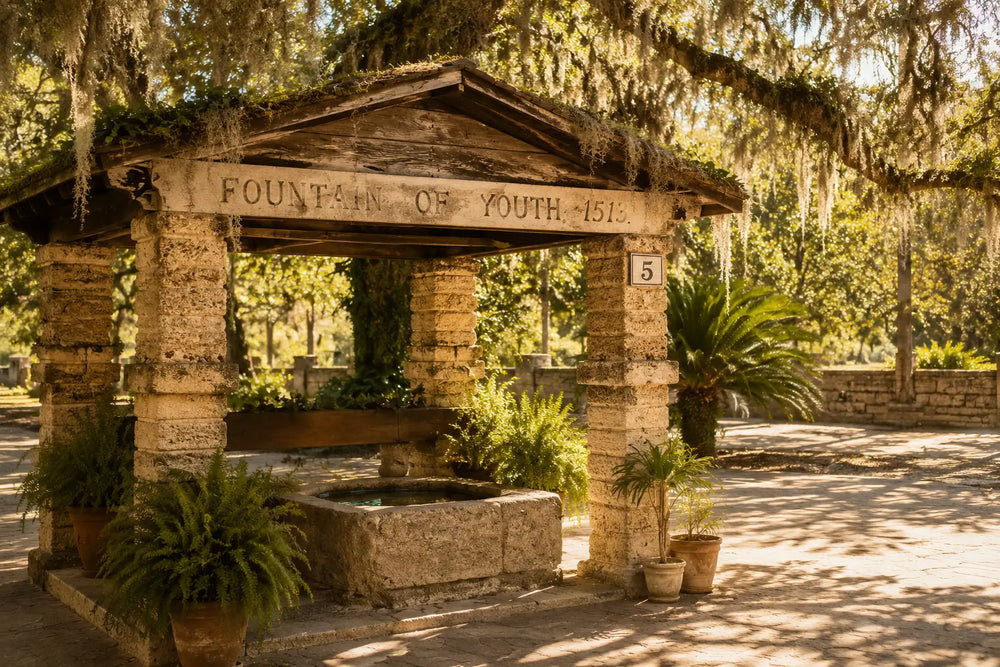 Fountain of Youth, St. Augustine, Florida.