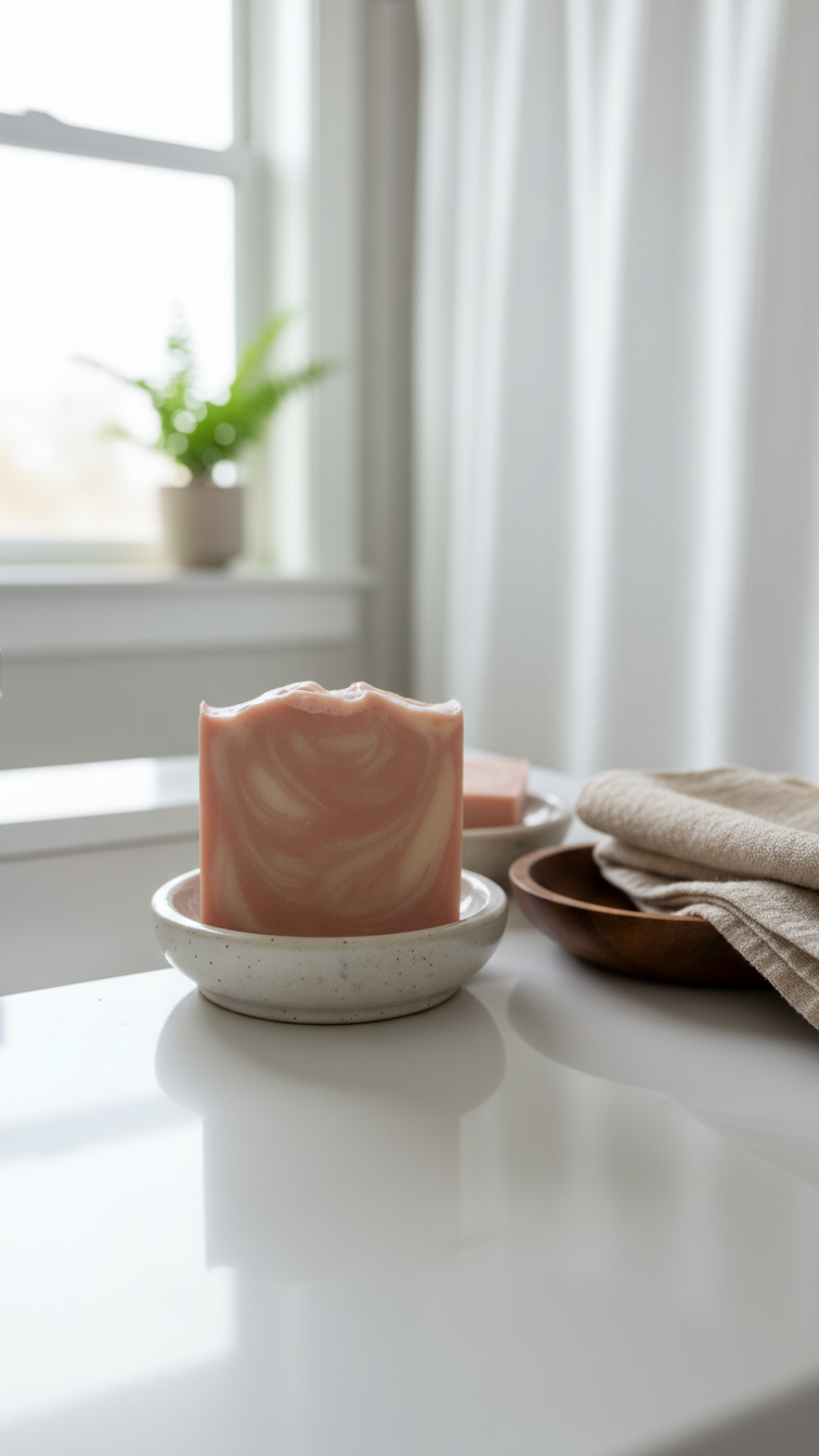 Frankincense & Cedarwood Handcrafted Soap Bar [Essential Oil Blend]