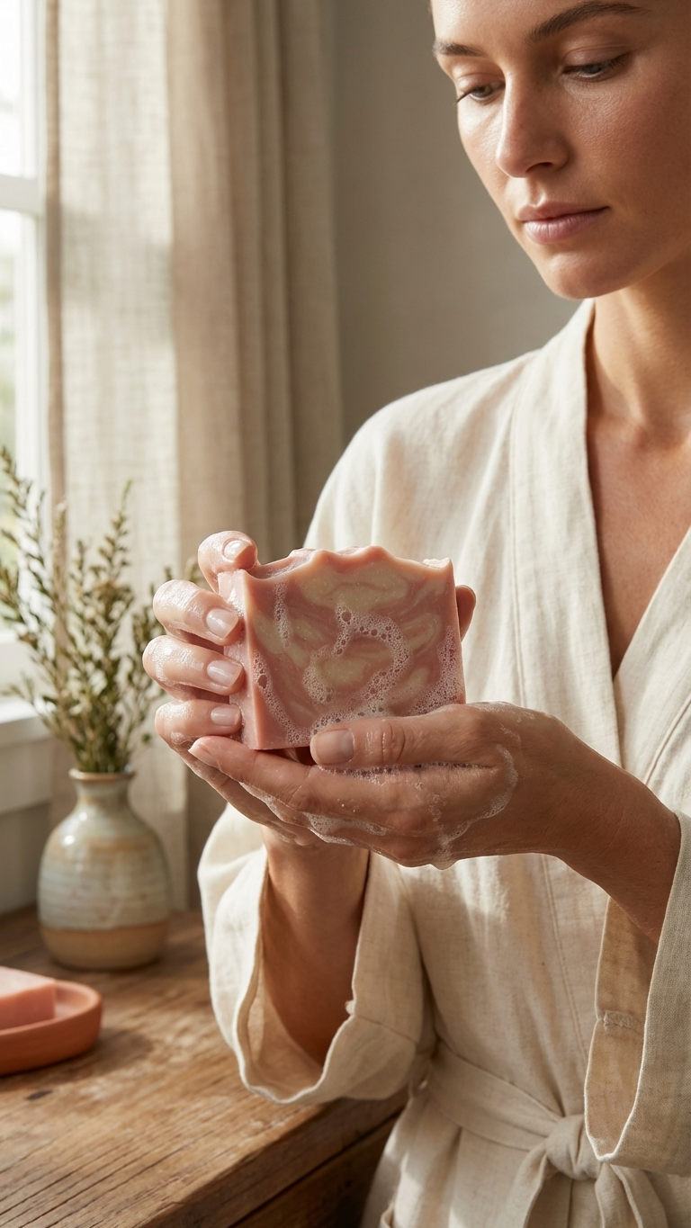 Frankincense & Cedarwood Handcrafted Soap Bar [Essential Oil Blend]